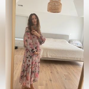 Floral dream flowy loose maxi dress